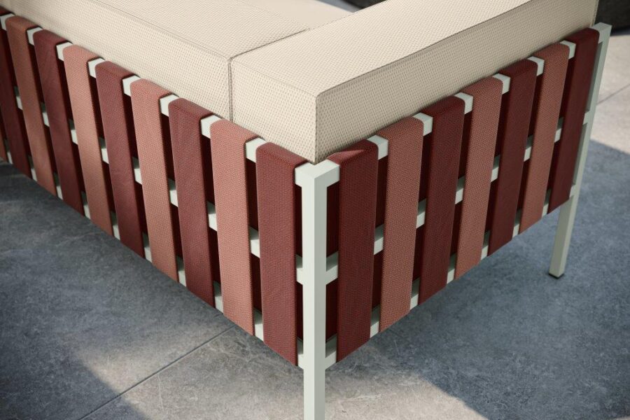 Iconic Detail1 Gurte Baender Bordeaux