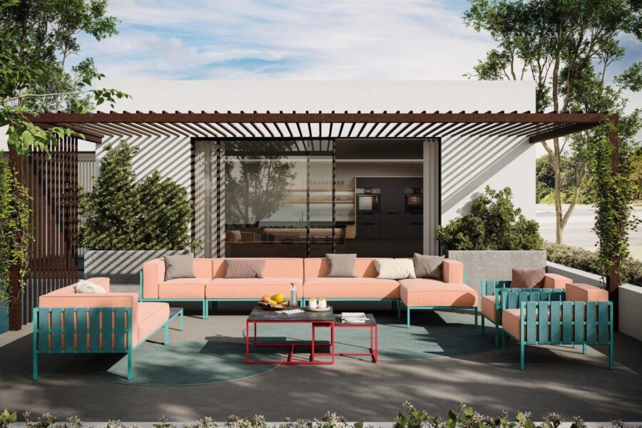 Iconic lounge minttuerkis Lopi Tangerine Nemo